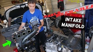 INTAKE MANIFOLD AND GASKET REMOVAL REPLACEMENT JEEP CHEROKEE COMPASS RENEGADE 2.4