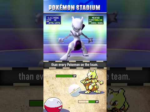 How Speedrunners Beat Mewtwo in Pokemon Stadium