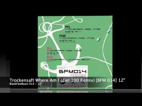 Trockensaft Where Am I (Ziel 100 Remix) [BlackFoxMusic 014] 12