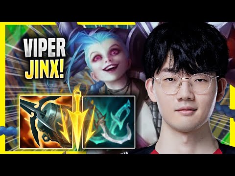 VIPER IS INSANE WITH JINX! - EDG Viper Plays Jinx ADC vs Kai'sa! | Season 2022