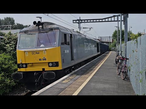 Class 60: DCR 60046 Departs Theale Yard via Theale P3