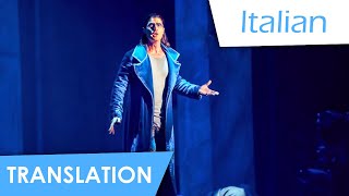 Notre Dame de Paris | Le temps des cathédrales (Italian) Lyrics &amp; Translation