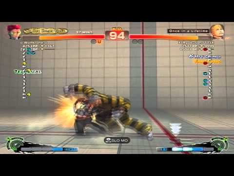 Super Street Fighter 4 AE Ver. 2012 XxRyokuson111xX (Cody) vs o Wolfkrone o (C.Viper)