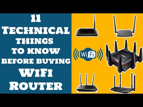 ✔️11 Technical Specifications to know before buying WiFi  Router | Everything about WiFi Router Video