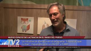 NUEVO ESPACIO DE LACTANCIA EN EL PASEO DEL FUEGO