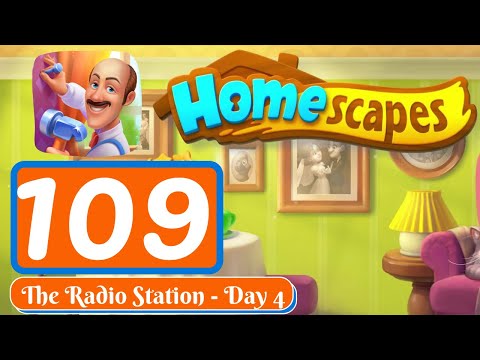 Homescapes Story - Day 109 - The Radio Station Day 4 - Gameplay