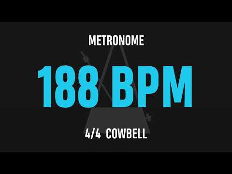 188 BPM 4/4 - Best Metronome (Cowbell)