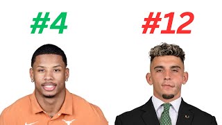 Ranking 2025 NFL Draft WRs