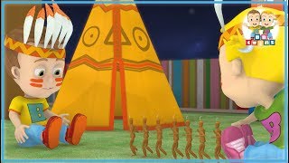 Ten Little Indian Boys | Nursery Rhymes - Kids Songs