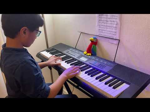 Minuet in G Major I BWV Anh.114 I J S Bach I Piano I Beginning Piano Solos I Ayaan I Age 7