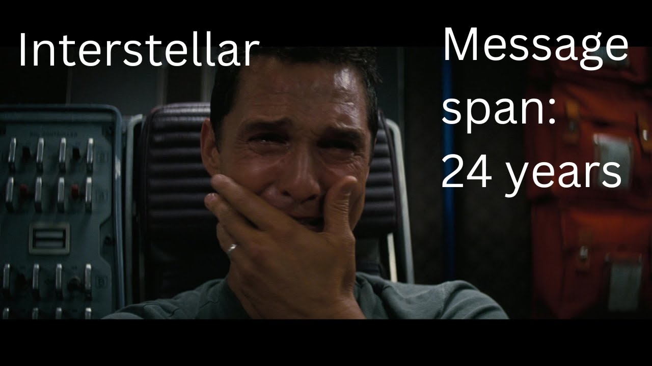 Interstellar (2014) - Scene “Messages span: 23 years"