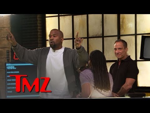 Kanye West Stirs Up TMZ Newsroom Over Trump, Slavery, Free Thought | TMZ