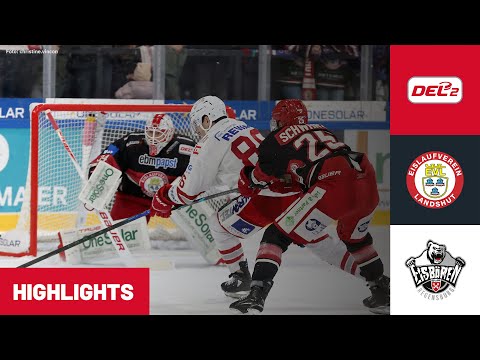 DEL2: EV Landshut vs. Eisbären Regensburg | Highlights - Matchday 5