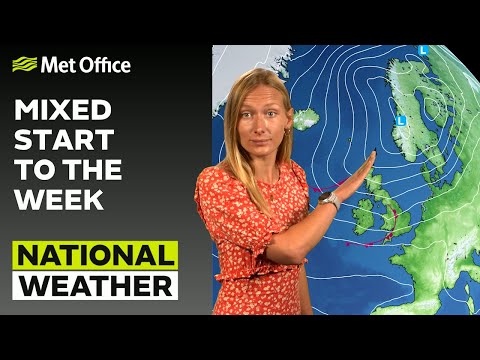 03/07/23 – Low pressure across the UK – Afternoon Weather Forecast UK – Met Office Weather