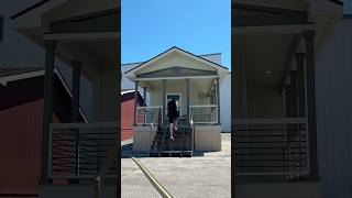 Touring a 473 sq ft Prefab Home with a Covered Porch! #hometour