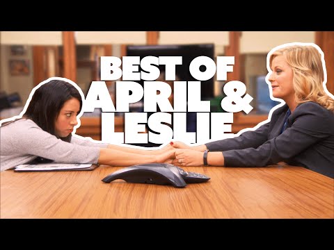 best of april and leslie because they were on snl | Parks and Recreation | Comedy Bites