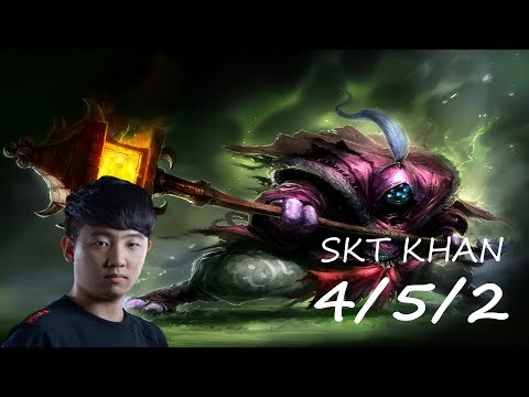 SKT Khan Stream: Khan Jax KDA 4/5/2 Jan 07, 2019