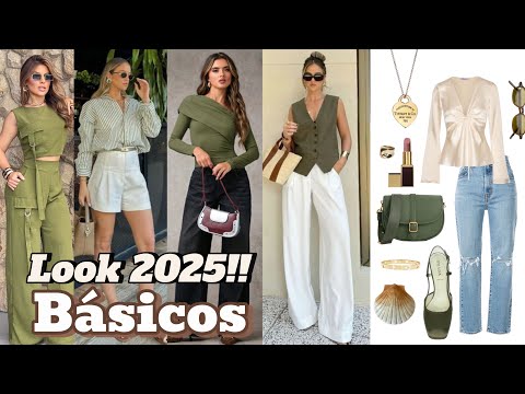 OUTFITS FASHION TRENDS BASIC COLOR WOMEN’S FASHION 2025!!