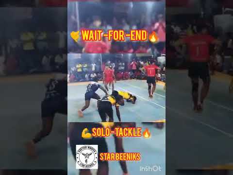 🔥solo tackle#sfc sellur vs manapparai.the best solid tackle, best performance...#trending #reels🤙