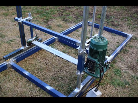 Making an Electric Chainsaw Mill - Part 1 - Making The Chainsaw