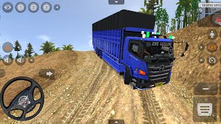 Download lagu MANTUL TRUCK HINO 500 SUPER MBIOS WARNA BIRU | PERMAINAN TRUCK OLENG DIJALUR GUNUNG || BUSSID mp3