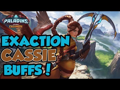 EXACTION CASSIE RANKED GAMEPLAY WITH BUILD AND GUIDE! PALADINS SEASON 4!