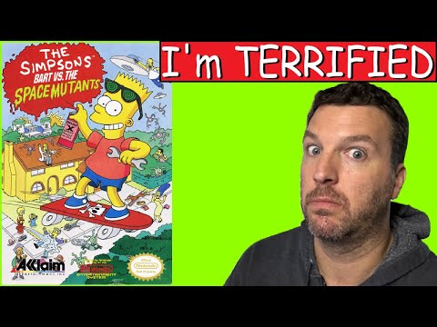 How to Beat The Simpsons: Bart versus the Space Mutants NES Walkthrough Complete