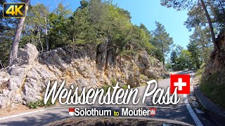 Driver’s View: Driving the Weissenstein Pass, Switzerland 🇨🇭