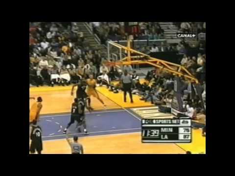 Kobe Bryant 2000-01 • 29 points, 5 assists, 4 rebounds vs. Minnesota Timberwolves