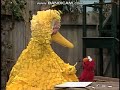 Classic Sesame Street Big Bird And Elmo Barkley Sleeping 1986