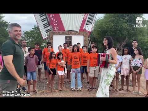 Madame Forró em entrevista na TV Notícias | Dom Inocêncio, Piauí (2025)