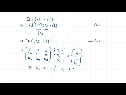 2.5 Cholesky decomposition