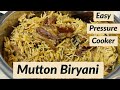 Mutton Biryani Tasty Pressure Cooker Mutton Biryani மட்டன் பிரியாணி Reci