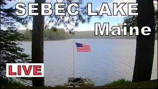 Sunrise Cam - Sebec Lake, Maine live webcam