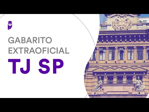 Gabarito Extraoficial TJ SP