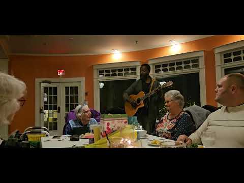 David Oliver Willis singing My Life for mom in her birthday