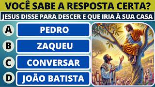 20 PERGUNTAS E RESPOSTAS SOBRE A BÍBLIA - QUIZ BÍBLICO
