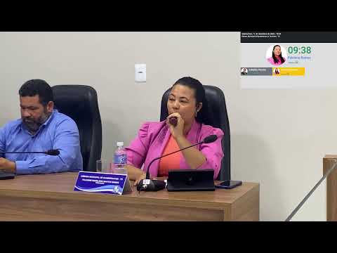 7°Sessão Extraordinária da 8º Legislatura 09/12/2025 Câmara Municipal de Bandeirantes do Tocantins