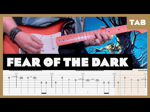 Iron Maiden - Fear of the Dark - Guitar Tab | Lesson | Cover | Tutorial