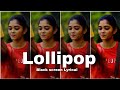 Lollipop Song Black Screen Lyrical Telugu WhatsApp Status Icharank56 Trending Lollipop Love