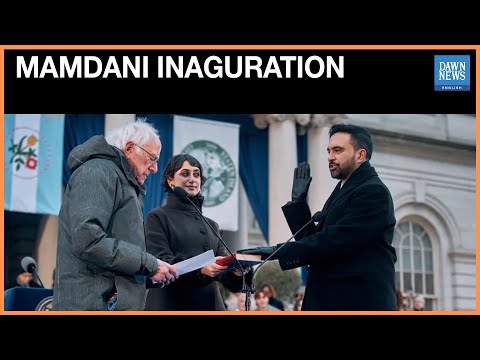 Full Inauguration Video: Zohran Mamdani | NYC | New York | US News | Bernie Sanders | AOC