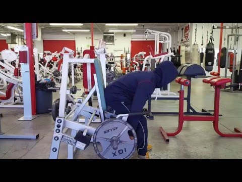 2 Legit 2 Quit Fitness Efrem B. Martin Training Back "Hammer Bent over Rows"