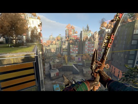 Dying Light 2 - Killing Zombies With Katana and Immersive Parkour Gameplay