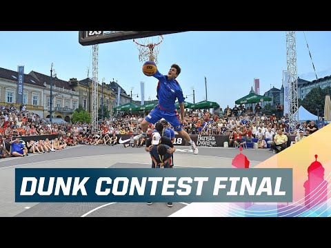 Kobe Paras Wins Dunk Contest - 2015 FIBA 3x3 U18 World Championships | 3x3 Basketball
