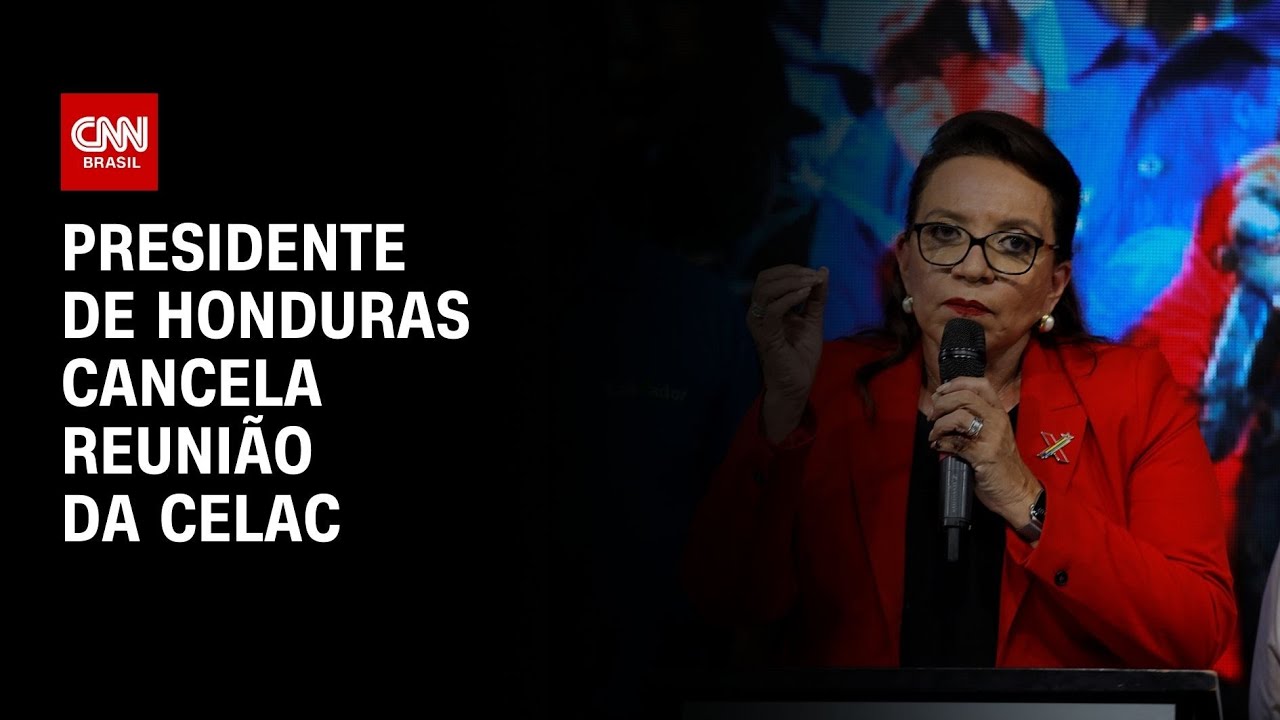 Presidente de Honduras cancela reunião da Celac | CNN NOVO DIA