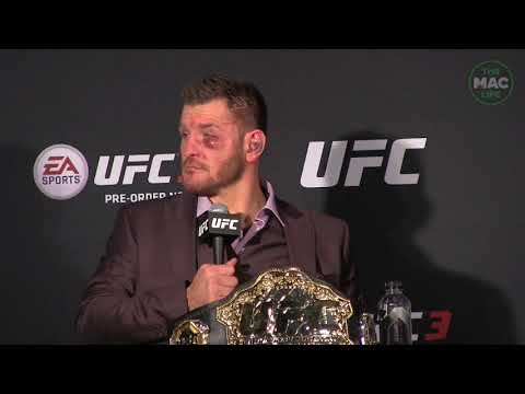 UFC 220 - "It was the Stipe show tonight. I’m the best ever.” Stipe Miocic Press Conference