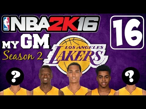 NBA2K16 PC "MyGM" [Season 2 Lakers - 16] vs Heat! I JINX IT!!!