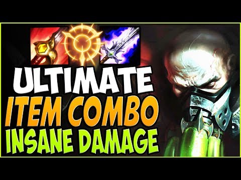 ULTIMATE JUNGLE ITEM COMBO 😲 Botrk + Bloodrazor = INSANE DAMAGE 😲 Urgot Jungle Season 9 Gameplay