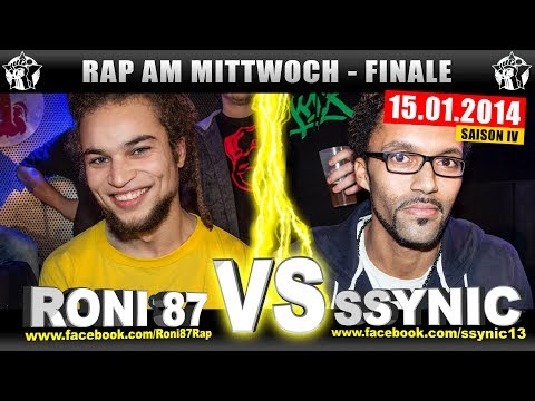 RAP AM MITTWOCH: Roni 87 vs Ssynic 15.01.14 BattleMania Finale (4/4) GERMAN BATTLE