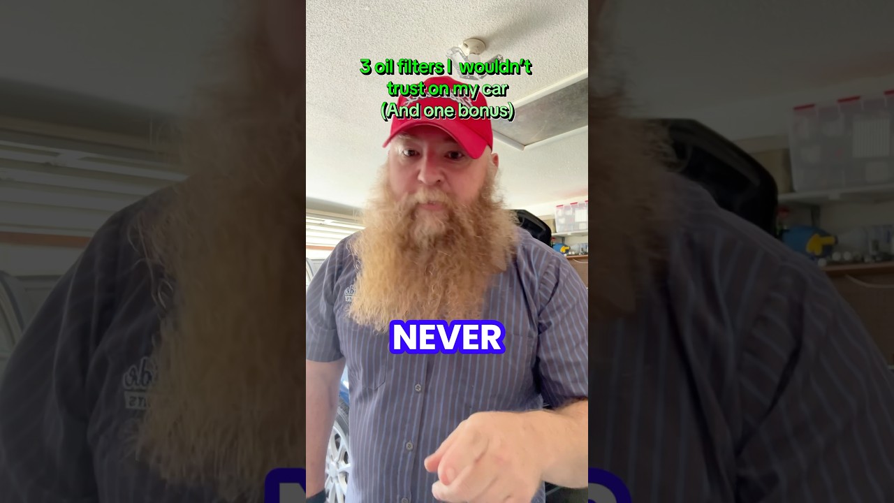 3 Oil Filters I would never put in my car #carparts